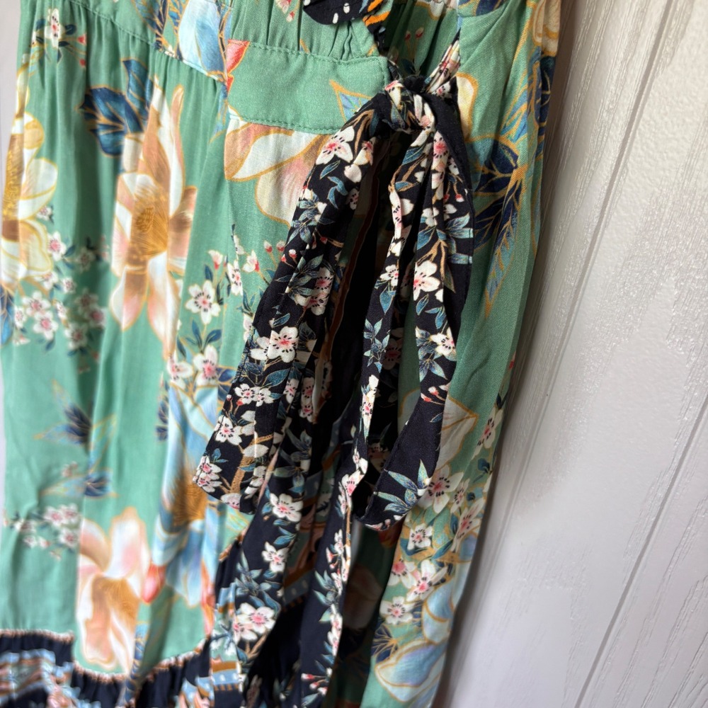 Anthropology Farm Rio Floral Print Monica Wrap Dress size XS - Picture 6 of 16